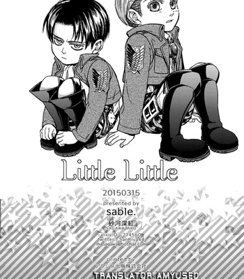 [Sable] Little little – Attack on Titan dj [Eng] – Gay Manga sex 29