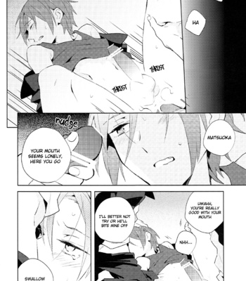 [esmeralda (Mitsuki)] Namida no Umi de wa oyogenai – Free! dj [Eng] – Gay Manga sex 9