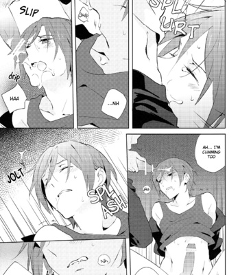 [esmeralda (Mitsuki)] Namida no Umi de wa oyogenai – Free! dj [Eng] – Gay Manga sex 10