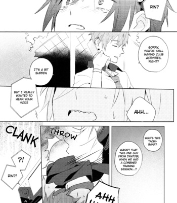 [esmeralda (Mitsuki)] Namida no Umi de wa oyogenai – Free! dj [Eng] – Gay Manga sex 12