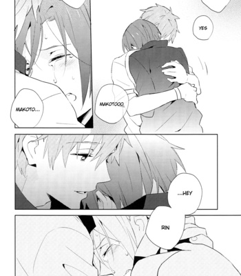 [esmeralda (Mitsuki)] Namida no Umi de wa oyogenai – Free! dj [Eng] – Gay Manga sex 19