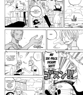 [Hachimaru/ Saruya Hachi] Yes Master – One Piece dj [Eng] – Gay Manga sex 8