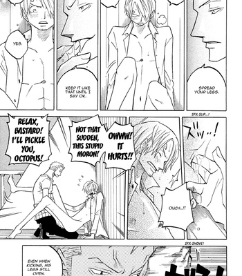 [Hachimaru/ Saruya Hachi] Yes Master – One Piece dj [Eng] – Gay Manga sex 17