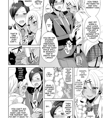 [Mogiki Hayami] Josou Gyarukosu de Doutei Kaichou wo Gyaku Rapeseyo [Eng] – Gay Manga sex 8
