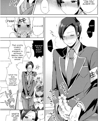 [Mogiki Hayami] Josou Gyarukosu de Doutei Kaichou wo Gyaku Rapeseyo [Eng] – Gay Manga sex 9