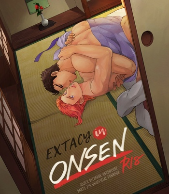 [Tamakagiru] Extacy in the Onsen – Jojo dj [JP] – Gay Manga thumbnail 001