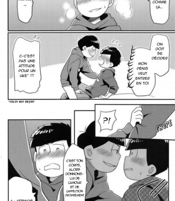 [Under hero (Jinno)] I’m him and he’s me! – Osomatsu-san dj [Fr] – Gay Manga sex 19