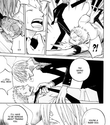 [Hachimaru] Life as a Dog – One Piece dj [Eng] – Gay Manga sex 5