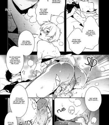 [MERYx3 (Numeri)] Ryuugazaki nanigashi wa seiyoku wo moteamashiteiru – Free! dj [Eng] – Gay Manga sex 14