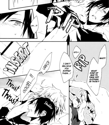 [Fujimaru (FUJINO Akitsugu)] Senseless Conflict – Durarara!! dj [Eng] – Gay Manga sex 6
