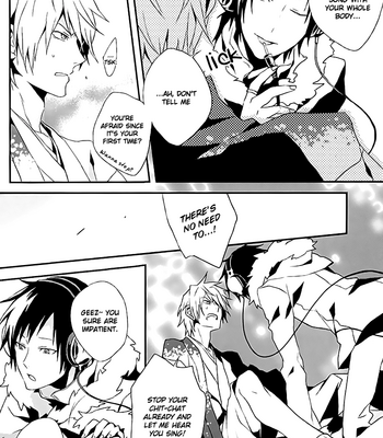 [inumog/ FUJINO Akitsugu] Frozen Lover Flow – Durarara!! dj [Eng] – Gay Manga sex 18