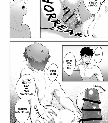 [PULIN Nabe (kakenari)] xx Denakatta dou shiyou! [Español] – Gay Manga sex 24