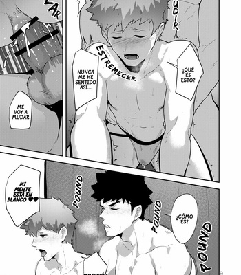[PULIN Nabe (kakenari)] xx Denakatta dou shiyou! [Español] – Gay Manga sex 27