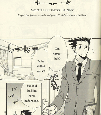 [Dokusai Moratorium] Living Together – Ace Attorney dj [Eng] – Gay Manga sex 9