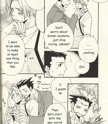 [Dokusai Moratorium] Living Together – Ace Attorney dj [Eng] – Gay Manga sex 21