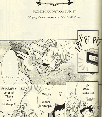 [Dokusai Moratorium] Living Together – Ace Attorney dj [Eng] – Gay Manga sex 24