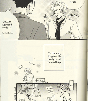 [Dokusai Moratorium] Living Together – Ace Attorney dj [Eng] – Gay Manga sex 30