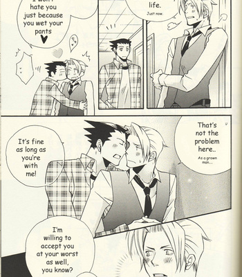 [Dokusai Moratorium] Living Together – Ace Attorney dj [Eng] – Gay Manga sex 47