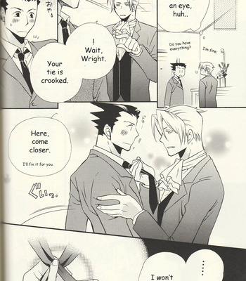 [Dokusai Moratorium] Living Together – Ace Attorney dj [Eng] – Gay Manga sex 50
