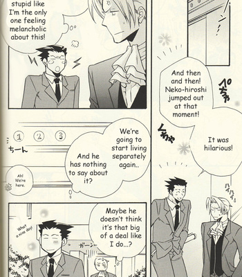 [Dokusai Moratorium] Living Together – Ace Attorney dj [Eng] – Gay Manga sex 52