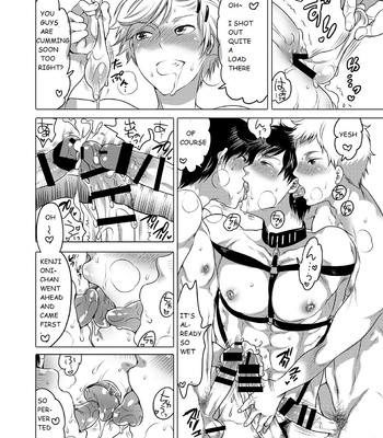 [Honey QP] Otonari no o nīchan ga bokura no M dorei ni natte kuremashita [Eng] – Gay Manga sex 16