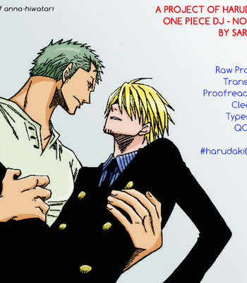[Hachimaru] Not Dry Behind the Ears – One Piece dj [Eng] – Gay Manga thumbnail 001
