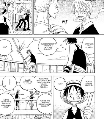 [Hachimaru] Not Dry Behind the Ears – One Piece dj [Eng] – Gay Manga sex 6