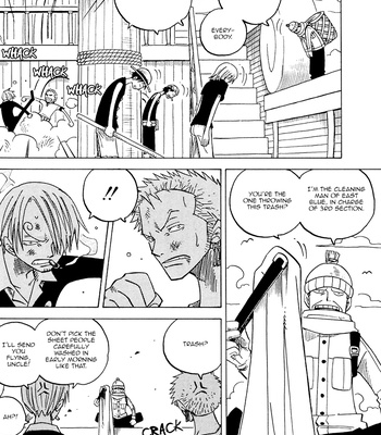 [Hachimaru] Not Dry Behind the Ears – One Piece dj [Eng] – Gay Manga sex 8