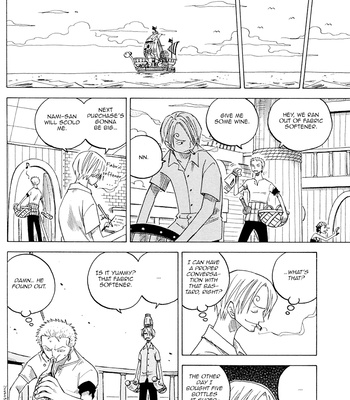 [Hachimaru] Not Dry Behind the Ears – One Piece dj [Eng] – Gay Manga sex 14