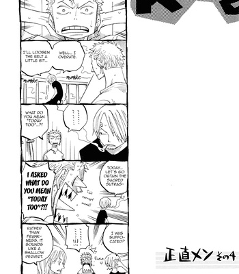 [Hachimaru] Not Dry Behind the Ears – One Piece dj [Eng] – Gay Manga sex 15
