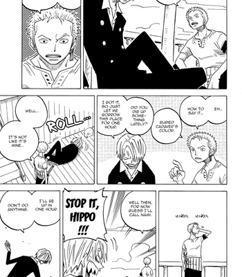 [Hachimaru/ Saruya Hachi] Byways of History – One Piece dj [Eng] – Gay Manga sex 6