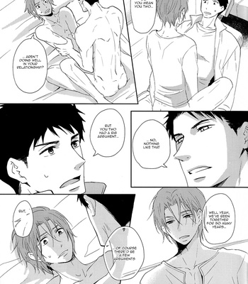 [Pikaderi (Anmaru Hiro)] Sonogo no, orera | What We Are After That – Free! dj [Eng] – Gay Manga sex 86