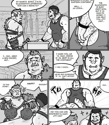 [Husky92] The Old Black Smith [Eng] – Gay Manga sex 6