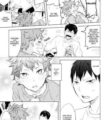 [Bubun Hanten] Haikyu!! dj – Yopparatte Shimaimashita [Esp] – Gay Manga sex 10