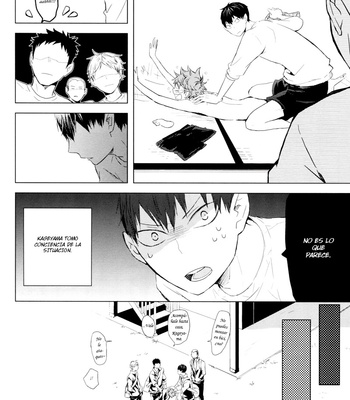 [Bubun Hanten] Haikyu!! dj – Yopparatte Shimaimashita [Esp] – Gay Manga sex 15