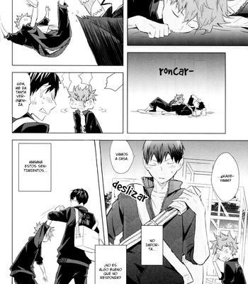[Bubun Hanten] Haikyu!! dj – Yopparatte Shimaimashita [Esp] – Gay Manga sex 25