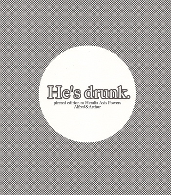 [MICROMACRO] He’s drunk – Hetalia dj [JP] – Gay Manga thumbnail 001