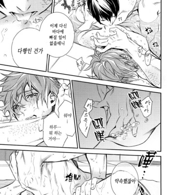 [AOGR (Aogiri)] Ningyou wa Ima da Umi wo Shiranai – Free! dj [kr] – Gay Manga sex 43