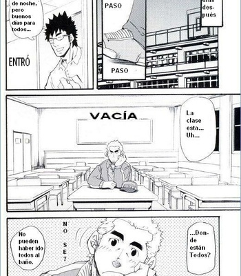 [Takeshi Matsu] My Teacher is My Classmate [Español] – Gay Manga sex 8