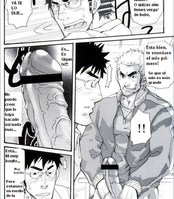 [Takeshi Matsu] My Teacher is My Classmate [Español] – Gay Manga sex 12