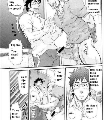 [Takeshi Matsu] My Teacher is My Classmate [Español] – Gay Manga sex 13