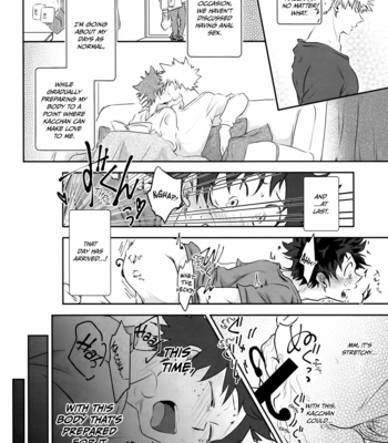 [suzuta] Super Stoic Darling!!! – My Hero Academia dj [Eng] – Gay Manga sex 16