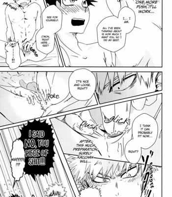 [suzuta] Super Stoic Darling!!! – My Hero Academia dj [Eng] – Gay Manga sex 19