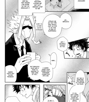 [suzuta] Super Stoic Darling!!! – My Hero Academia dj [Eng] – Gay Manga sex 34