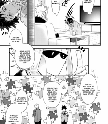 [suzuta] Super Stoic Darling!!! – My Hero Academia dj [Eng] – Gay Manga sex 39