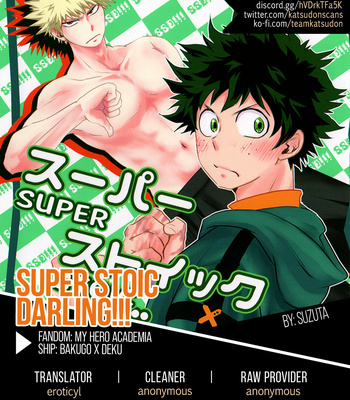 [suzuta] Super Stoic Darling!!! – My Hero Academia dj [Eng] – Gay Manga sex 43