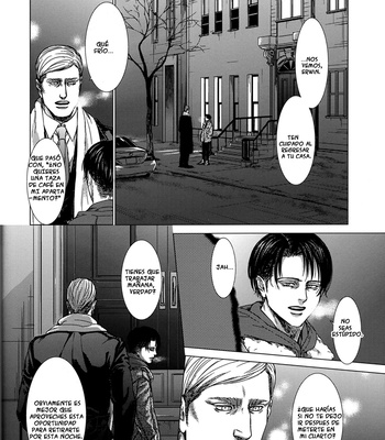[Hitomi (H-eichi)] Curtain call -Part 2 – Attack on Titan dj [Eng/Es] – Gay Manga sex 59