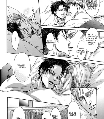 [Hitomi (H-eichi)] Curtain call -Part 2 – Attack on Titan dj [Eng/Es] – Gay Manga sex 89