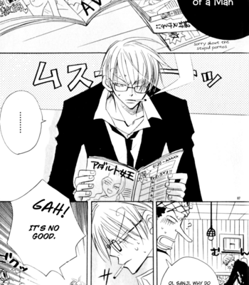 Gay Manga - [Love Potion No. 9] Circumstances of a man – One Piece dj [Eng] – Gay Manga