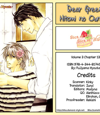 [FUJIYAMA Hyouta] Dear Green: Hitomi no Ounowa ~ vol.03 [Eng] – Gay Manga sex 41